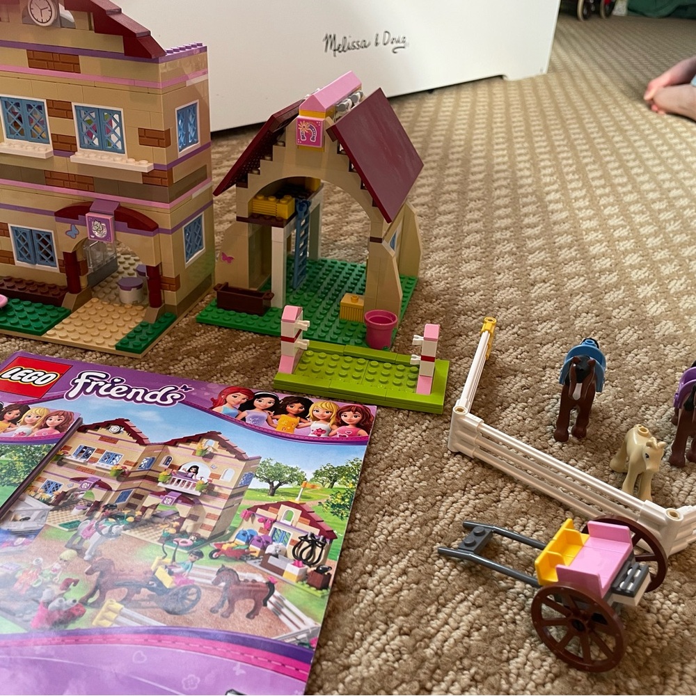 LEGO Friends Horse Riding Center - Pink, Brown, Green